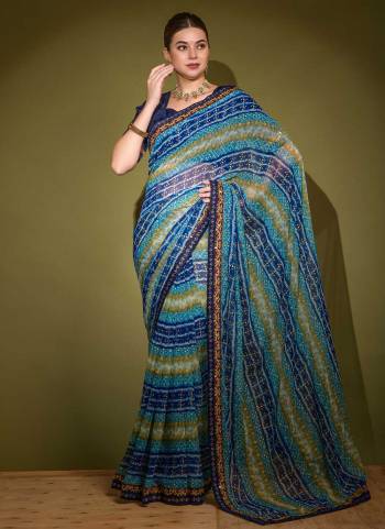 Attrective Look These Saree in Fine Colored.These Saree Are Georgette And Blouse is Mono Banglori Fabricated.Its Beautified With Designer Printed With Foil Printed With Embroidery,Diamond Work Lace Border.