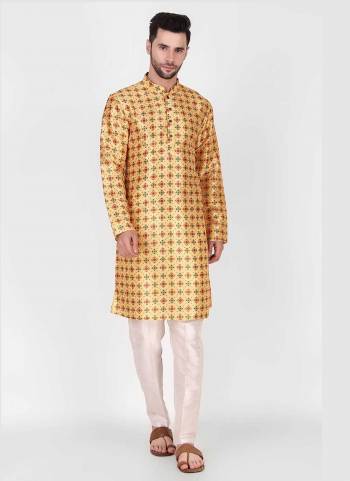 For A Festive Wear,Grab These Readymade Kurta With Chudidar Payjama Pair in Fine Colored.These Kurta And Chudidar Are Art Silk Fabricated on Pair.Its Beautified With Designer Printed .