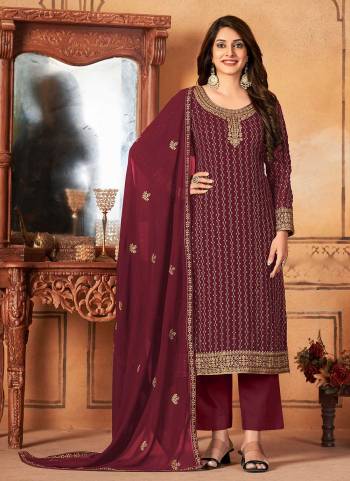 Grab These Designer Suit in Fine Colored Pair With Bottom And Dupatta.These Top And Dupatta Are Fabricated On Faux Georgette Pair With Santoon Bottom.Its Beautified With Santoon Inner.Its Beautified With Heavy Designer Jari Embroidery Work.