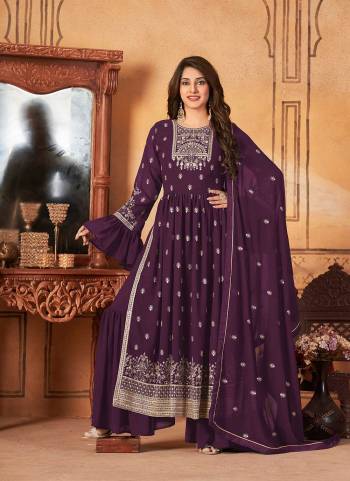 Grab These Designer Suit in Fine Colored Pair With Bottom And Dupatta.These Top And Dupatta Are Fabricated On Faux Georgette Pair With Santoon Bottom.Its Beautified With Santoon Inner.Its Beautified With Heavy Designer Jari,Sequance Embroidery Work.