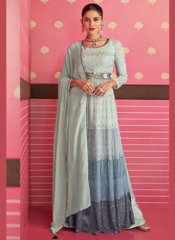 Attrective These Plazzo Suit in Fine Colored Pair With Bottom And Dupatta.These Top And Bottom Are Faux Georgette And Pair With Faux Georgette Dupatta.Its Beautified With Santoon Inner.Its Beautified With Heavy Designer Embroidery Work.