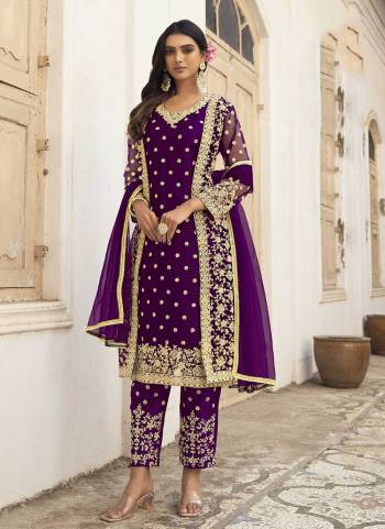 Attrective Looking These Special Suit in Fine Colored Pair With Bottom And Dupatta.These Top,Bottom And Dupatta Are Fabricated On Butterfly Net Pair With Japan Satin Inner.Its Beautified With Heavy Designer Embroidery Work.