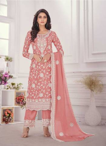 Grab These Suit in Fine Colored Pair With Bottom And Dupatta.These Top And Dupatta Are Fabricated On Chinon Chiffon Pair With Santoon Bottom.Its Beautified With Santoon Bottom.Its Beautified With Heavy Designer Embroidery Work.