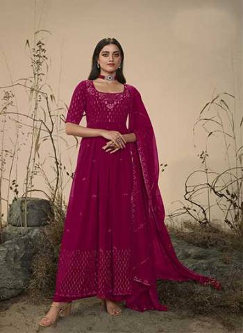 Grab These Beautiful Looking Readymade Designer Plazzo Suits.These Suits is Top Bottom And Dupatta Is Fabricated On Georgette.Its Beautified With Thread And Sequance Embroidery Work.