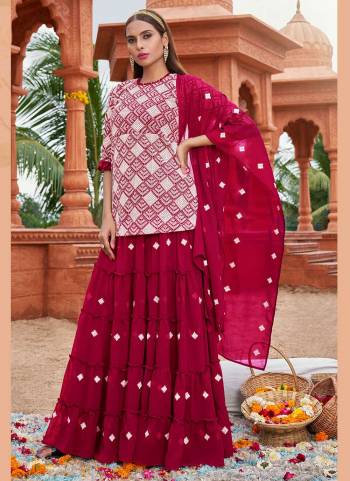 Grab These Designer Free Size Stitched Skirt Suit in Fine Colored Pair With Bottom And Dupatta.These Top And Dupatta Are Fabricated On Faux Georgette Pair With Faux Georgette Bottom.Its Beautified With Micro Row Silk Inner.Its Beautified With Heavy Designer Cotton Embroidery Work.