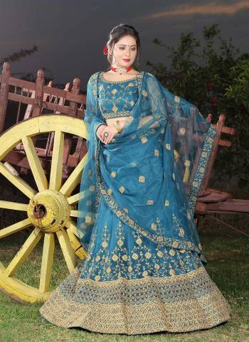 For A Designer Look,Grab These Lehenga Choli in Fine Colored.These Lehenga And Blouse Are Fabricated On Butterfly Net Pair With Butterfly Net Dupatta.Its Beautified With Designer Cording Embroidery Work.