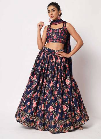 A Designer Look,Grab These Lehenga Choli With Dupatta in Fine Colored.These Lehenga And Blouse Are Fabricated On Art Silk Pair With Art Silk Dupatta.Its Beautified With Crush, Printed,Thread,Sequance Embroidery Work.