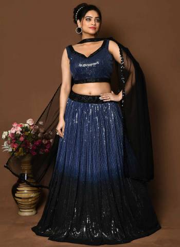 For A Designer Look,Grab These Readymade Lehenga Choli in Fine Colored.These Lehenga Are Georgette And Blouse Are Fabricated On Net & Georgette Pair With Net Dupatta.Its Beautified With Designer Sequance Embroidery With Hand Work.