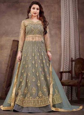 For A Designer Look,Grab These Anarkali Suit in Fine Colored.These Top With Dupatta Are Fabricated On Soft Net Pair With Soft Shining Silk Bottom And Innr.Its Beautified With Designer Heavy Embroidery,Hand Work.