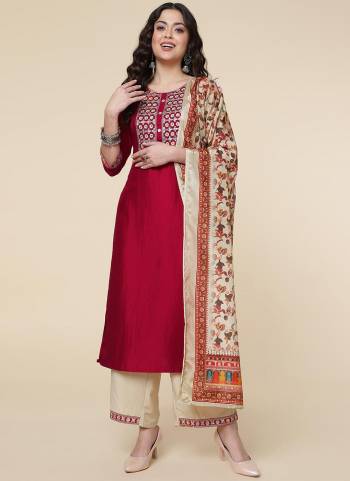 Grab These Beautiful Looking Readymade Suits.These Top Are Chinon And Bottom Are Poly Bland And Dupatta is Fabricated On Silk.Its Beautified With Printed And Designer Embroidery Work.