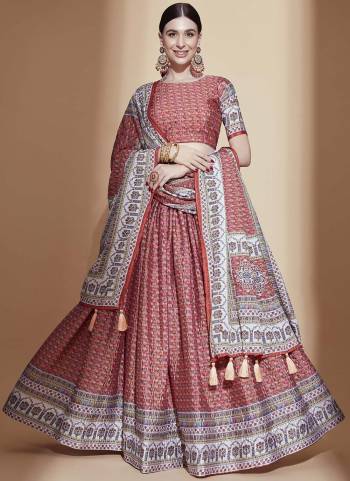 For A Designer Look,Grab These Lehenga Choli in Fine Colored.These Lehenga And Blouse Are Fabricated On Chinon Pair With Chinon Dupatta.Its Beautified With Digital Printed,Crochet Embroidery Work.