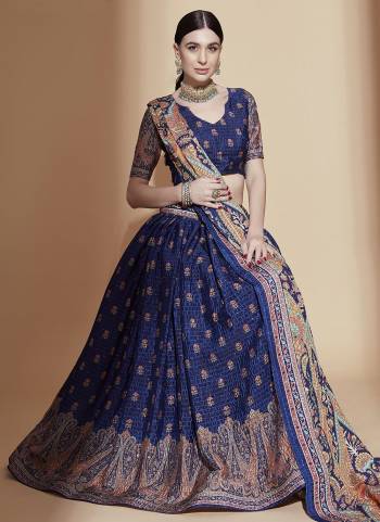 For A Designer Look,Grab These Lehenga Choli in Fine Colored.These Lehenga And Blouse Are Fabricated On Chinon Pair With Chinon Dupatta.Its Beautified With Digital Printed,Crochet Embroidery Work.