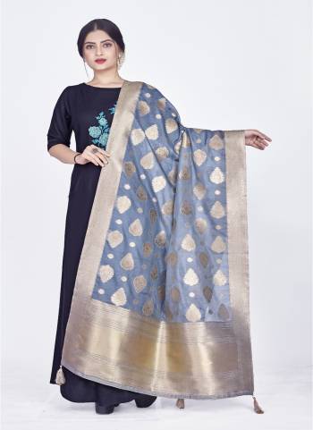 Grab These Beautiful Colored Dupatta.These Dupatta is Fabricated On Chanderi.Its Beautified With Wevon Designer Work.