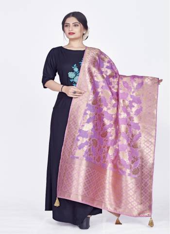 Grab These Beautiful Colored Dupatta.These Dupatta is Fabricated On Chanderi.Its Beautified With Wevon Designer Work.