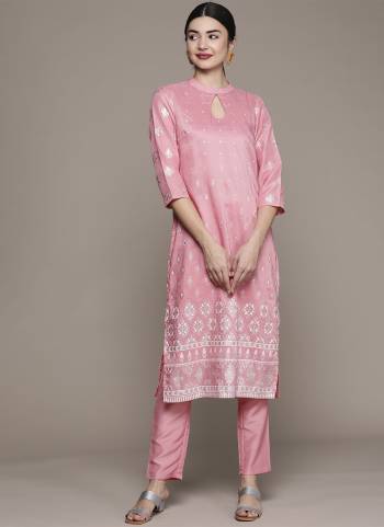 Grab These Beautiful Designer Readymade Kurti With Pant.These Kurti And Pant is Fabricated On Chinon.Its Beautified With Designer Pigment With Silver Foil Printed.