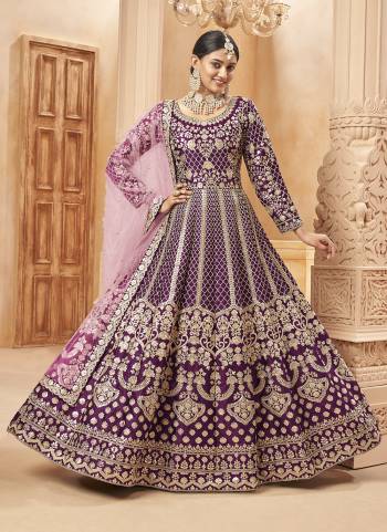 Grab These Anarkali Suit in Fine Colored Pair With Bottom And Dupatta.These Top Are Art Silk And Dupatta Are Fabricated On Net Pair With Santoon Bottom.Its Beautified With Santoon Inner.Its Beautified With Heavy Designer Embroidery Work.