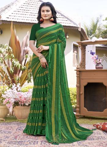 Attrective These Saree in Fine Colored.These Saree Are Fancy Fabric And Blouse is Art Silk  Fabricated Pair.Its Beautified Fabric With Wevon Lining Patta Designer.