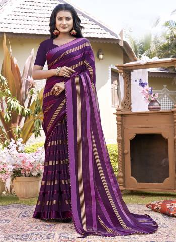 Attrective These Saree in Fine Colored.These Saree Are Fancy Fabric And Blouse is Art Silk  Fabricated Pair.Its Beautified Fabric With Wevon Lining Patta Designer.