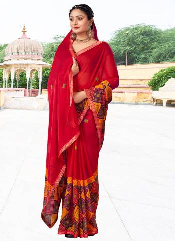 Attrective These Printed Saree in Fine Colored.These Saree  And Blouse is Heavy Ranial  Fabricated Pair.Its Beautified Fabric With Designer Printed.