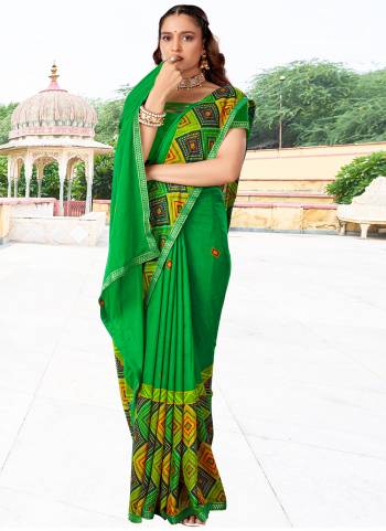 Attrective These Printed Saree in Fine Colored.These Saree  And Blouse is Heavy Ranial  Fabricated Pair.Its Beautified Fabric With Designer Printed.