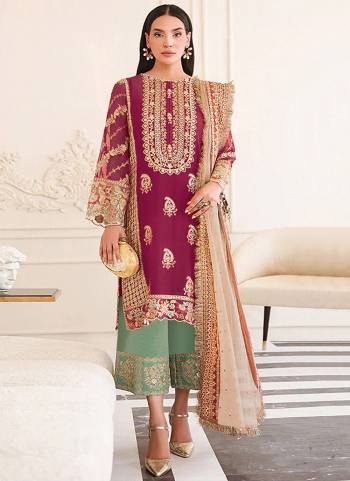 Attrective These Designer Plazzo Suit in Fine Colored Pair With Bottom And Dupatta.These Top Are Organza And Dupatta Are Fabricated On Net Pair With Santoon Bottom.Its Beautified With Santoon Inner.Its Beautified With Heavy Designer Embroidery Work.