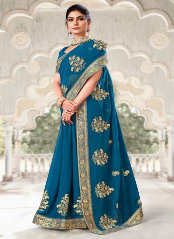 Garb These Saree in Fine Colored.These Saree Are Georgette And Blouse is Art Silk  Fabricated Pair.Its Beautified Fabric With Designer Embroidery Work.