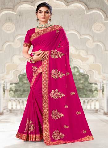 Garb These Saree in Fine Colored.These Saree Are Georgette And Blouse is Art Silk  Fabricated Pair.Its Beautified Fabric With Designer Embroidery Work.