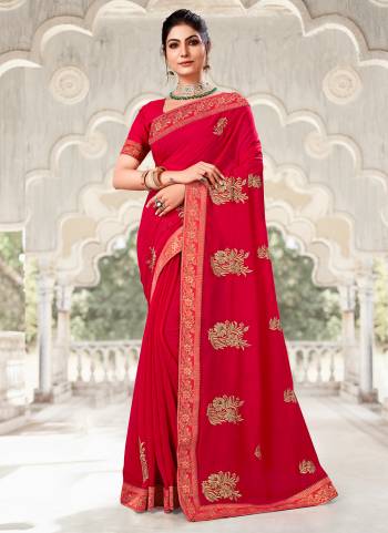 Garb These Saree in Fine Colored.These Saree Are Georgette And Blouse is Art Silk  Fabricated Pair.Its Beautified Fabric With Designer Embroidery Work.