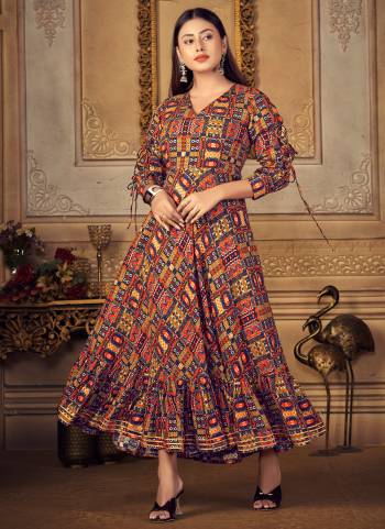 Attrective These Beautiful Looking Readymade Long Kurti.These Kurtis Fabricated On Rayon.Its Beautified With Designer Digital Printed With Foil Printed.