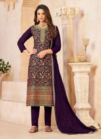 Grab These Suit in Fine Colored Pair With Bottom And Dupatta.These Top Are Dola Silk And Dupatta Are Fabricated On Chiffon Pair With Heavy Rayon Bottom.Its Beautified With Heavy Wevon Designer With Diamond Work.