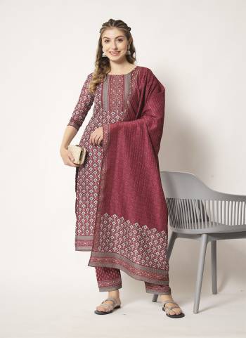 Attrective These Salwar Suit in Fine Colored Pair With Bottom And Dupatta.These Top And Dupatta Are Fabricated On Muslin Pair With Muslin Bottom.Its Beautified With Printed Designer,Sequance Embroidery Work.