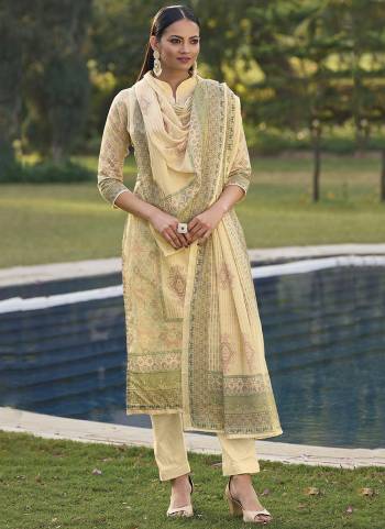 Grab These Summer Collection Suit in Fine Colored Pair With Bottom And Dupatta.These Top And Dupatta Are Fabricated On Cotton Pair With Cotton Bottom.Its Beautified With Digital Printed With Foil Work.