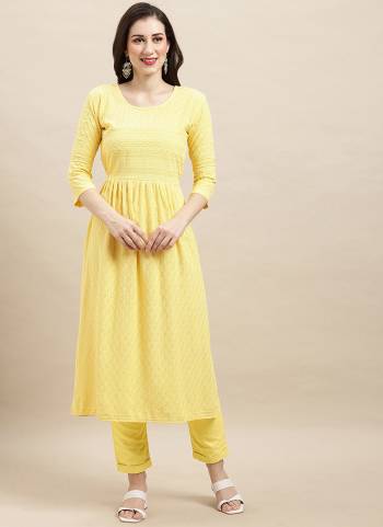 Grab These Beautiful Looking Readymade Long Kurti.These Kurti is Fabricated On Rayon.Its Beautified With Designer Multy Thread,Sequance Embroidery Work.