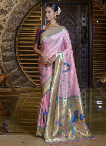 Attrective These Festive Wear Saree in Fine Colored.These Saree And Blouse is Fabricated On Banarasi Silk.Its Beautified With Weavon Jari & Meena Designer.