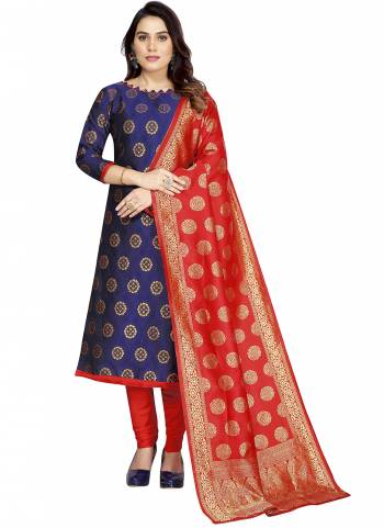 Grab These Suit in Fine Colored Pair With Bottom And Dupatta.These Top And Dupatta Are Fabricated On Banarasi Silk Pair With Taffeta Silk Bottom.Its Beautified With Heavy Wevon Designer Work.