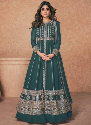 Garb These Designer Anarkali Suits in Fine Colored Pair With Dupatta.These Top Are Georgette And Dupatta Are Fabricated On Georgette Pair With Georgette Bottom.Its Beautified With Heavy Designer Sequance Embroidery Work.