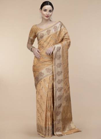 Look Attrective These Designer Party Wear Saree in Fine Colored.These Saree And Blouse  is Fabricated On Organza.Its Beautified With Wevon Designer.