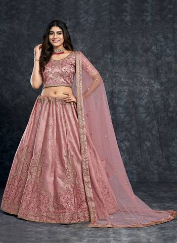 For A Designer Look,Grab These Lehenga Choli in Fine Colored.These Lehenga And Choli Are Fabricated On Italian Silk Pair With Butterfly Net Dupatta.Its Beautified With Designer Thread, Sequance Embroidery,Diamond Work.