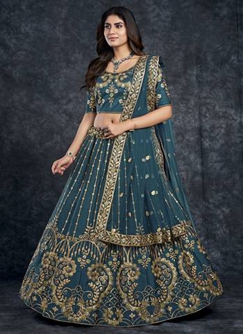 For A Designer Look,Grab These Lehenga Choli in Fine Colored.These Lehenga And Choli Are Fabricated On Italian Silk Pair With Butterfly Net Dupatta.Its Beautified With Designer Thread, Sequance Embroidery,Diamond Work.