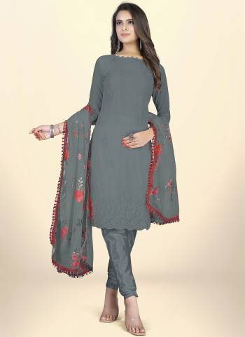 Grab These Suit in Fine Colored Pair With Bottom And Dupatta.These Top Are Georgette And Dupatta Are Fabricated On Georgette Pair With Santoon Bottom.Its Beautified With Santoon Bottom.Its Beautified With Designer Embroidery Work,Printed Dupatta.