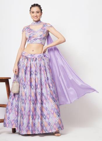 A Designer Look,Grab These Lehenga Choli in Fine Colored.These Lehenga And Blouse And Dupatta Are Fabricated On Georgette.Its Beautified With Printed,Thread,Sequance Embroidery Work.