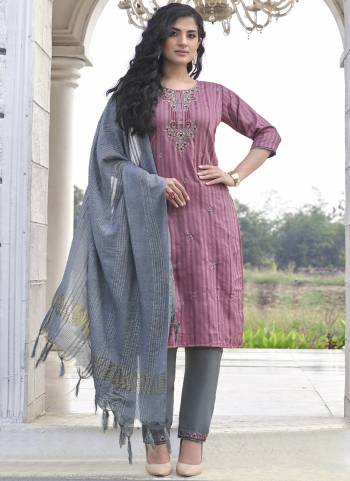 Grab These Beautiful Looking Readymade Suits.These Top And Bottom is Fabricated On Rayon And Dupatta Are Fancy.Its Beautified With Wevon Dobby Designer With Embroidery Work.