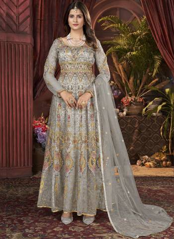 Grab These Suit in Fine Colored Pair With Bottom And Dupatta.These Top And Dupatta Are Fabricated On Butterfly Net Pair With Satin Bottom.Its Beautified With Satin Inner.Its Beautified With Heavy Designer Embroidery Work.