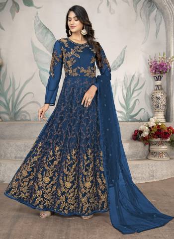 Grab These Suit in Fine Colored Pair With Bottom And Dupatta.These Top And Dupatta Are Fabricated On Butterfly Net Pair With Satin Bottom.Its Beautified With Satin Inner.Its Beautified With Heavy Designer Embroidery Work.