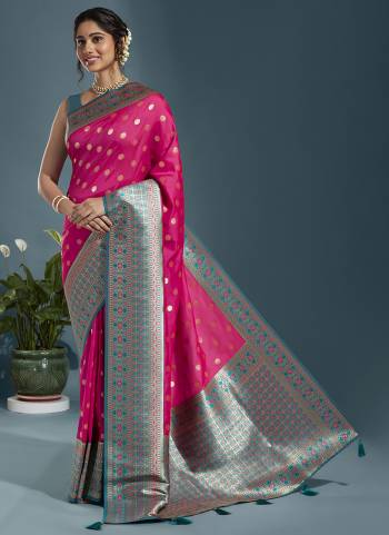 Grab These Fastival Wear Saree in Fine Colored.These Saree And Blouse is Fabricated On Satin Silk.Its Beautified With Wevon Banarasi Designer Work.