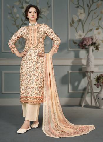 Grab These Suit in Fine Colored Pair With Bottom And Dupatta.These Top Are Bumberg Muslin And Dupatta Are Fabricated On Bemberg Chiffon Pair With Glaze Satin Bottom.Its Beautified With Designer Digital Printed With Hand Work.