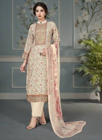 Grab These Suit in Fine Colored Pair With Bottom And Dupatta.These Top Are Bumberg Muslin And Dupatta Are Fabricated On Bemberg Chiffon Pair With Glaze Satin Bottom.Its Beautified With Designer Digital Printed With Hand Work.