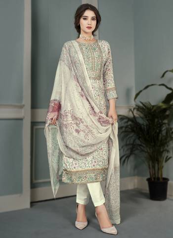 Grab These Suit in Fine Colored Pair With Bottom And Dupatta.These Top Are Bumberg Muslin And Dupatta Are Fabricated On Bemberg Chiffon Pair With Glaze Satin Bottom.Its Beautified With Designer Digital Printed With Hand Work.