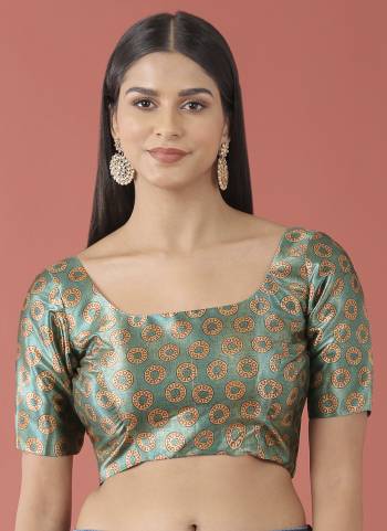 Grab These Beautiful Colored Readymade Blouse.Its Fabricated On Art Silk With Printed Base.Buy Now.