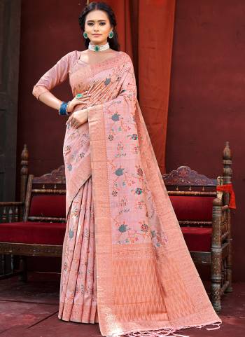 Looking These Party Wear Saree in Fine Colored.These Saree And Blouse is Fabricated On Banarasi Silk.Its Beautified With Weavon Multy Thread Designer.